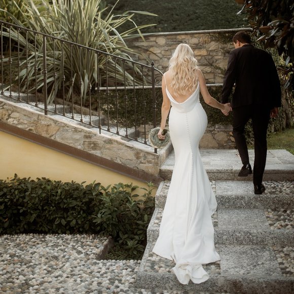 Vow'd Cosmos Wedding Dress, Size 4 (True to Size) - Picture 1 of 6